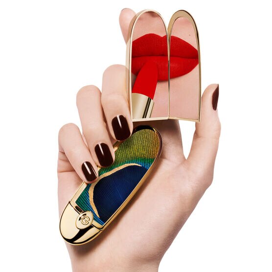 ROUGE G MAJESTC FEATHERS CASE PEACOCK